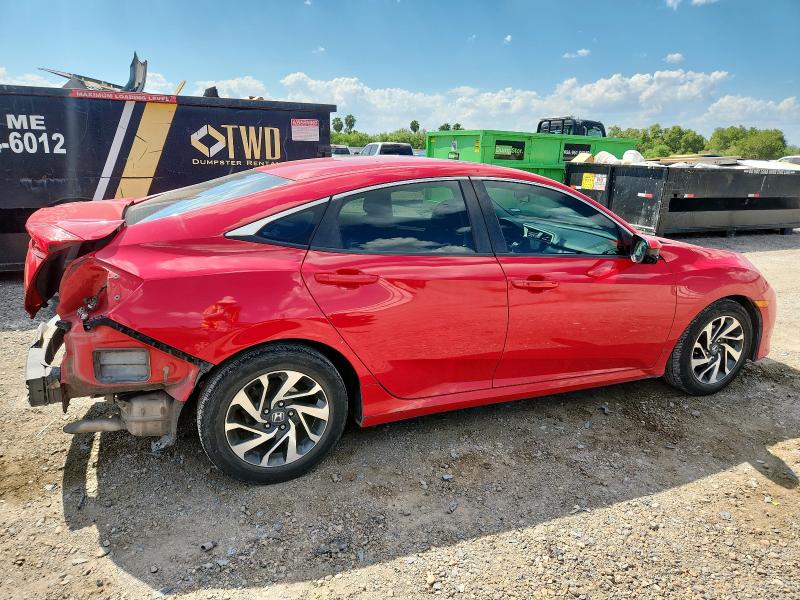 2HGFC2F73GH561530 - 2016 HONDA CIVIC EX RED photo 3