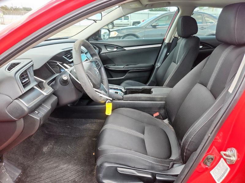 2HGFC2F73GH561530 - 2016 HONDA CIVIC EX RED photo 7