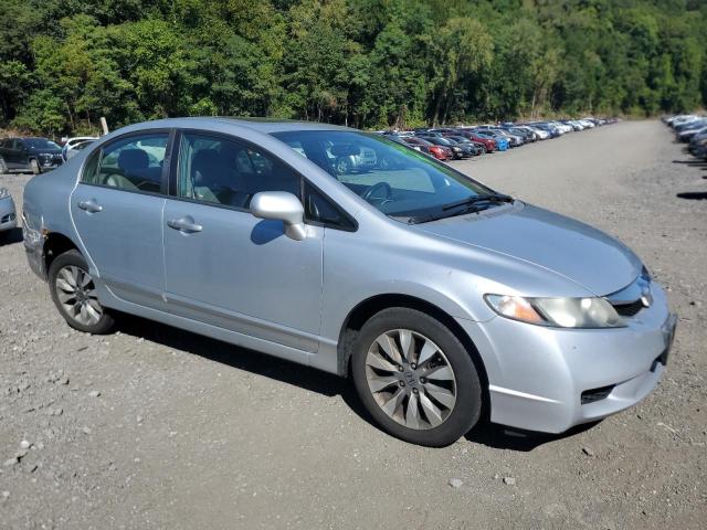 2HGFA1F9XAH519123 - 2010 HONDA CIVIC EXL SILVER photo 4