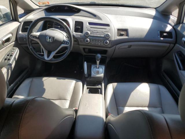 2HGFA1F9XAH519123 - 2010 HONDA CIVIC EXL SILVER photo 8