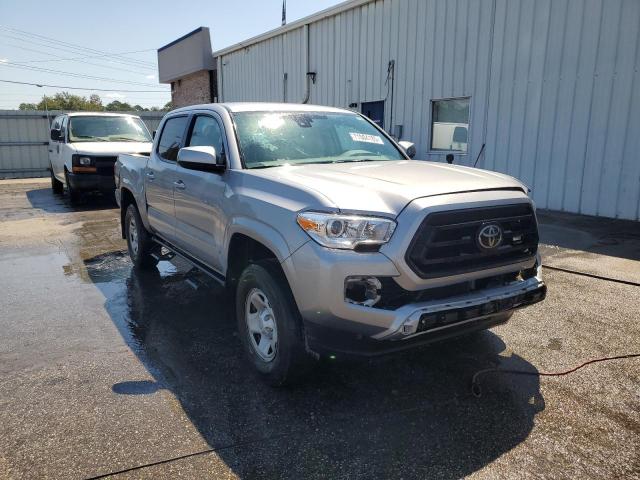 5TFAX5GN8MX191968 - 2021 TOYOTA TACOMA DOUBLE CAB 银色 照片 4