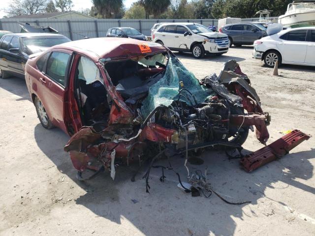 1FAHP36N79W123524 - 2009 FORD FOCUS SES RED photo 1