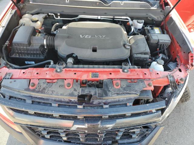 1GCGTEEN0J1199439 - 2018 CHEVROLET COLORADO ZR2 RED photo 11