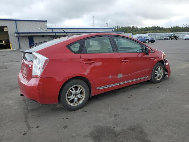 JTDKN3DU6B1365482 - 2011 TOYOTA PRIUS HYBR RED photo 3