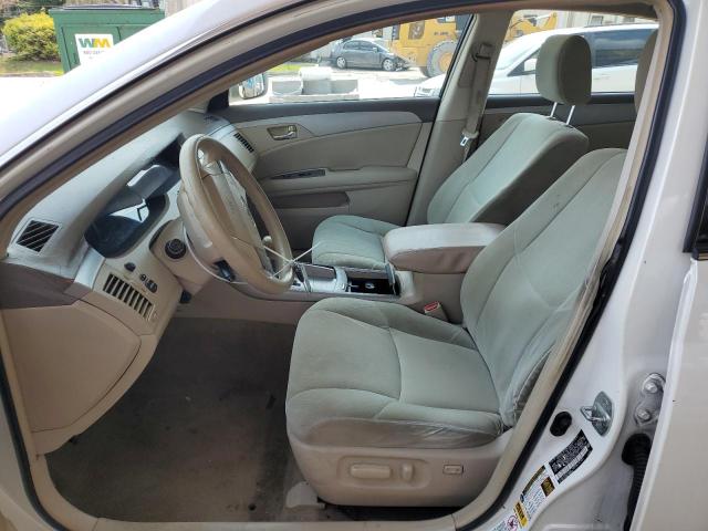 4T1BK3DB9AU354170 - 2010 TOYOTA AVALON XL WHITE photo 7