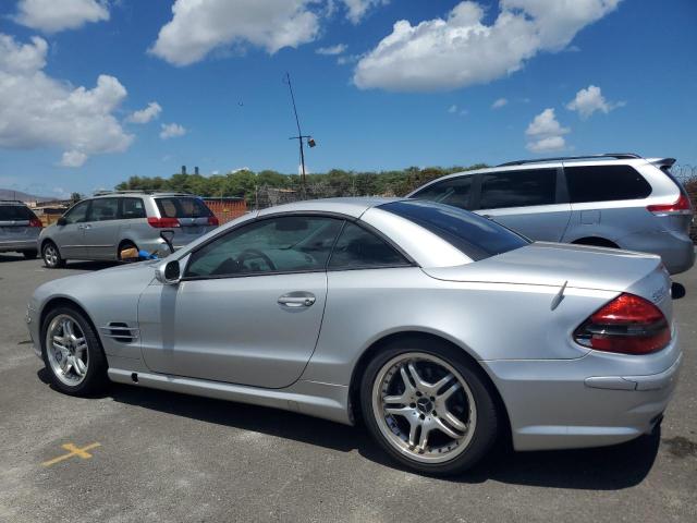 WDBSK75F83F044028 - 2003 MERCEDES-BENZ SL 500R Argent photo 2