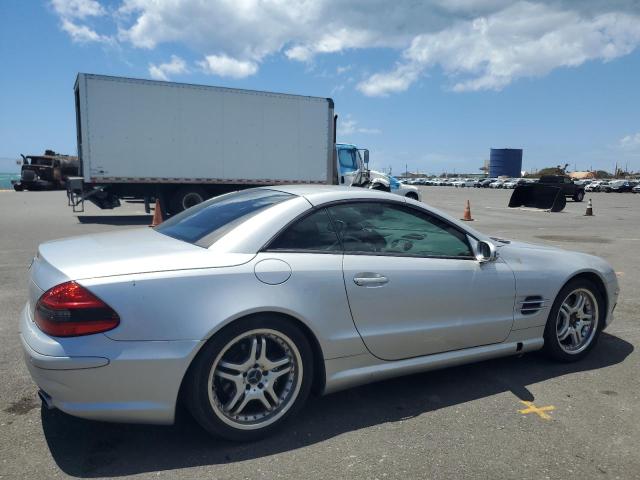 WDBSK75F83F044028 - 2003 MERCEDES-BENZ SL 500R Argent photo 3