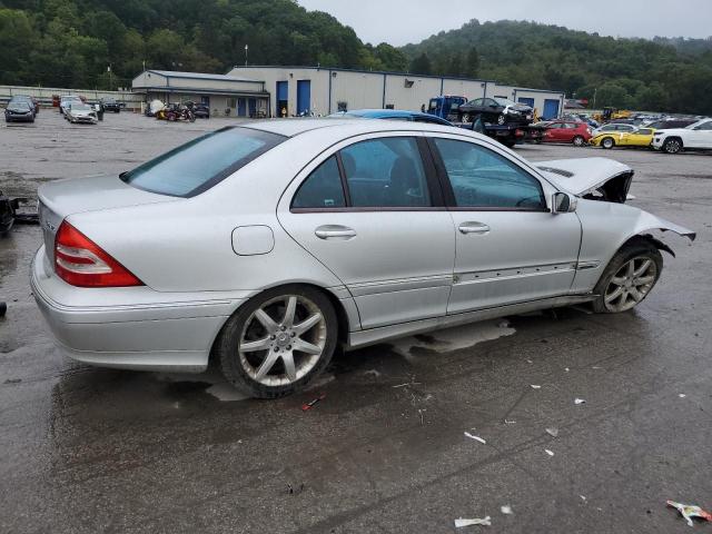 WDBRF84J03F433180 - 2003 MERCEDES-BENZ C 320 4MATIC SILVER photo 3