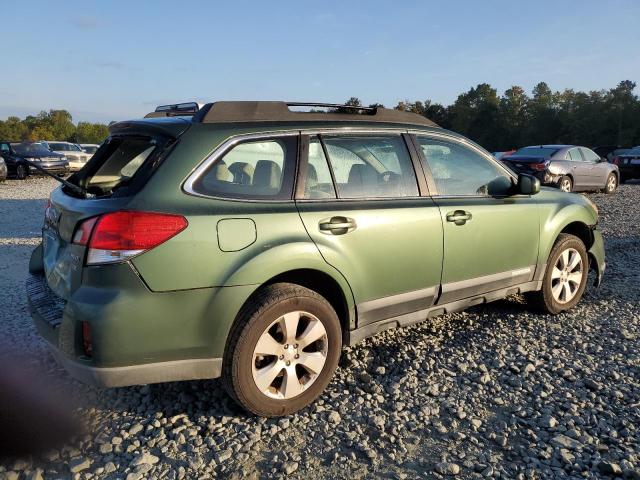 4S4BRBAC9C3236244 - 2012 SUBARU OUTBACK 2.5I GREEN photo 3