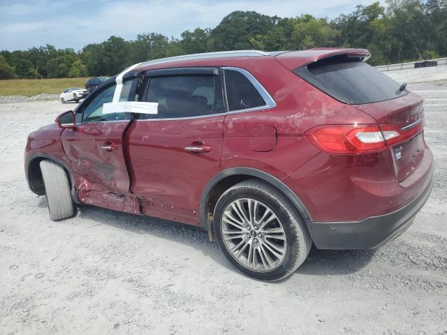 2LMTJ6LR6GBL71437 - 2016 LINCOLN MKX RESERVE Rouge photo 2