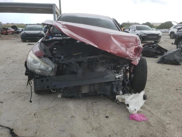 JN1BV7APXEM684024 - 2014 INFINITI Q50 BASE Қызыл фото 5