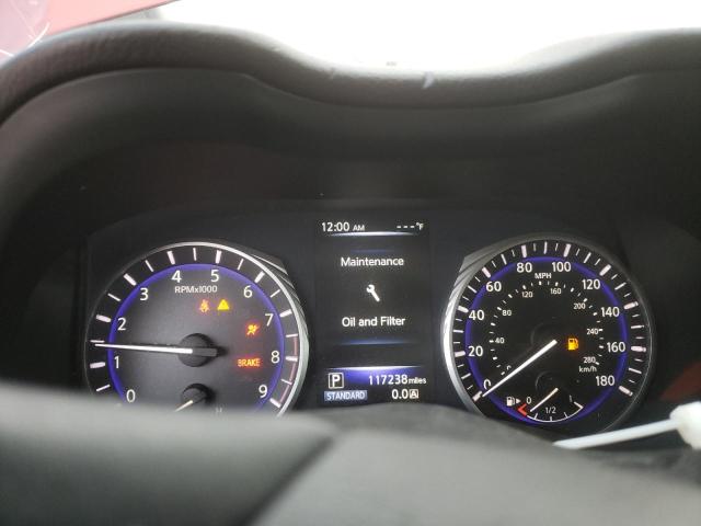 JN1BV7APXEM684024 - 2014 INFINITI Q50 BASE Қызыл фото 9