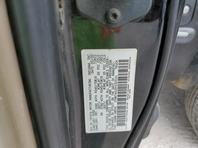 5TBBT4418YS103131 - 2000 TOYOTA TUNDRA ACCESS CAB Қара фото 12
