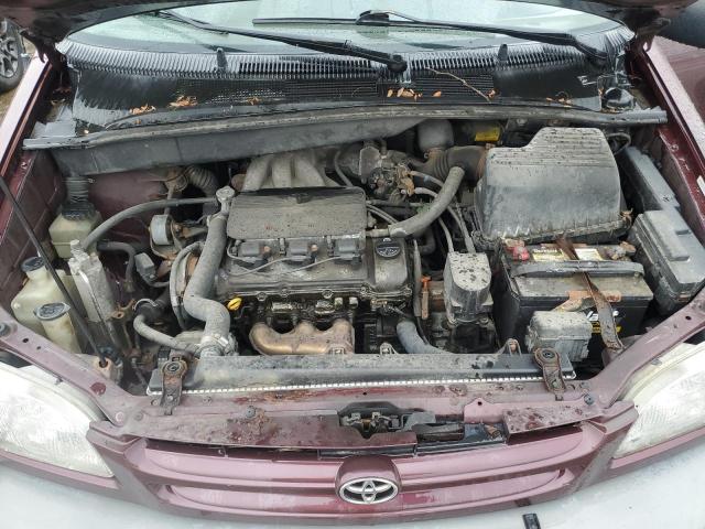 4T3ZF19C2XU155504 - 1999 TOYOTA SIENNA CE PURPLE photo 12