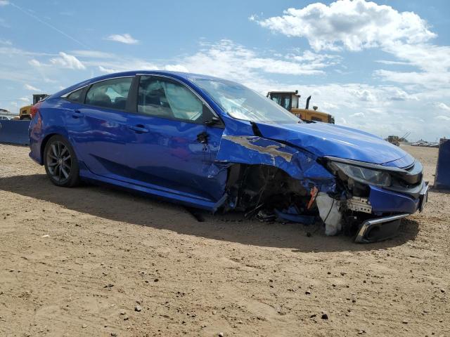 19XFC1F74ME003508 - 2021 HONDA CIVIC EXL 蓝色 照片 4