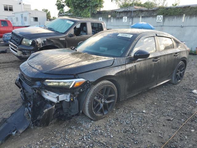 2HGFE2F52NH516293 - 2022 HONDA CIVIC SPORT 黑色 照片 1