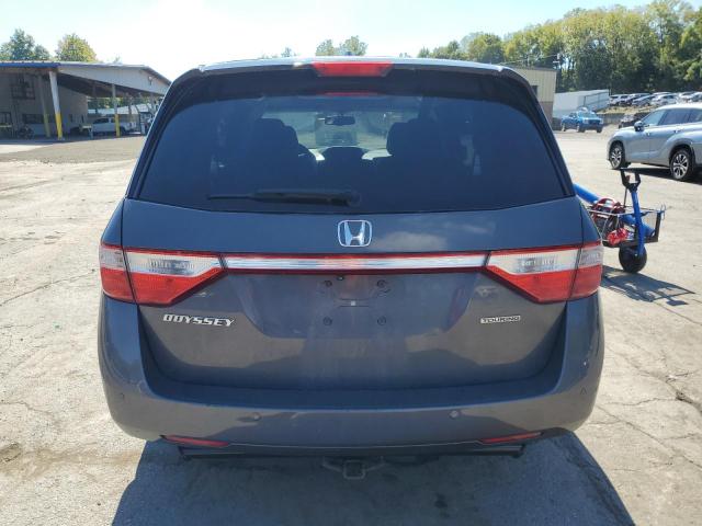 5FNRL5H97CB142186 - 2012 HONDA ODYSSEY TOURING GRAY photo 6