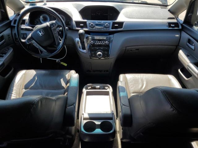 5FNRL5H97CB142186 - 2012 HONDA ODYSSEY TOURING GRAY photo 8