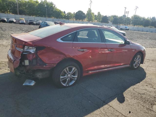 5NPE34AF0KH821970 - 2019 HYUNDAI SONATA LIMITED წითელი ფოტო 3