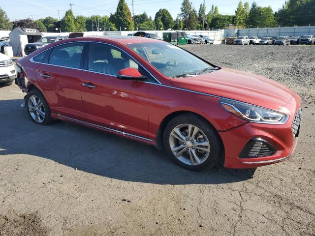 5NPE34AF0KH821970 - 2019 HYUNDAI SONATA LIMITED წითელი ფოტო 4