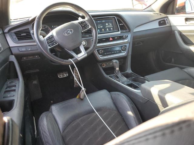 5NPE34AF0KH821970 - 2019 HYUNDAI SONATA LIMITED წითელი ფოტო 8