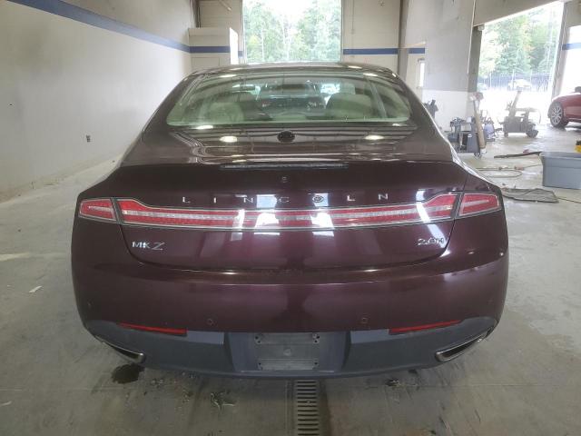 3LN6L2LU8DR828696 - 2013 LINCOLN MKZ HYBRID Bordo foto 6