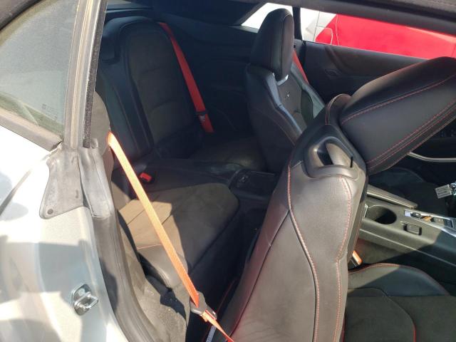 1G1FK3D6XJ0132018 - 2018 CHEVROLET CAMARO ZL1 SILVER photo 10