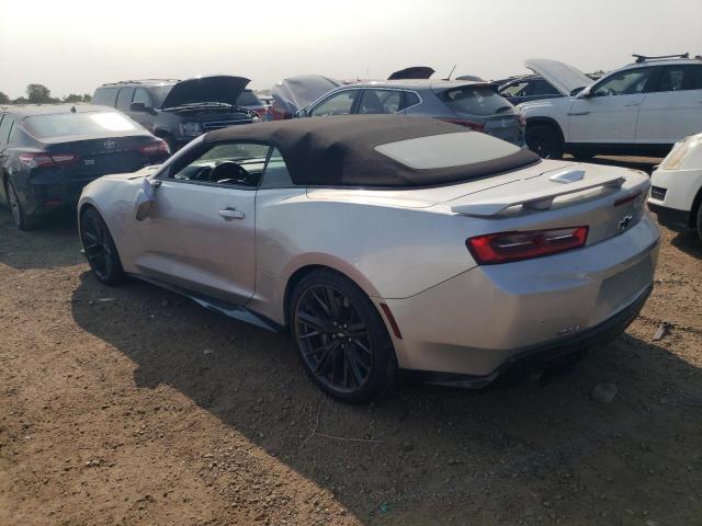 1G1FK3D6XJ0132018 - 2018 CHEVROLET CAMARO ZL1 SILVER photo 2