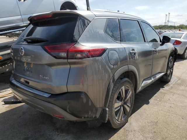 5N1AT3CB4MC823878 - 2021 NISSAN ROGUE SL GRAY photo 3