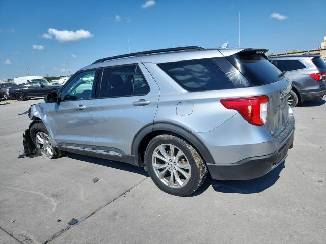 1FMSK7DH0LGC41592 - 2020 FORD EXPLORER XLT GRAY photo 2