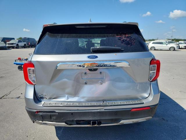 1FMSK7DH0LGC41592 - 2020 FORD EXPLORER XLT GRAY photo 6