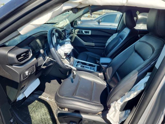 1FMSK7DH0LGC41592 - 2020 FORD EXPLORER XLT GRAY photo 7