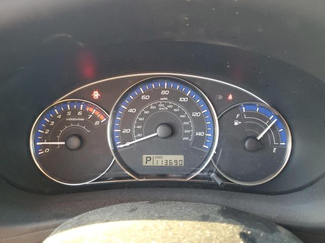 JF2SHBEC0CH451114 - 2012 SUBARU FORESTER LIMITED SILVER photo 9