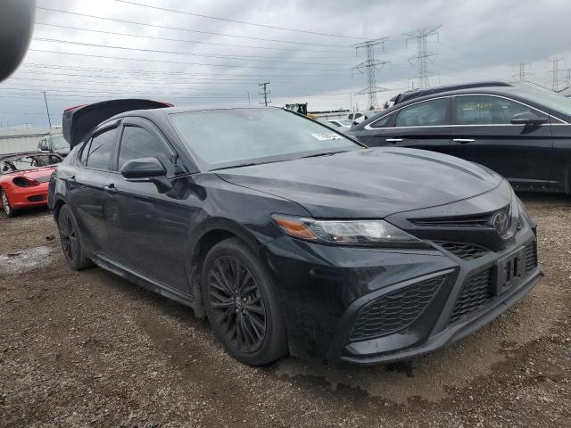 4T1T11BK7NU070959 - 2022 TOYOTA CAMRY SE 黑色 照片 4