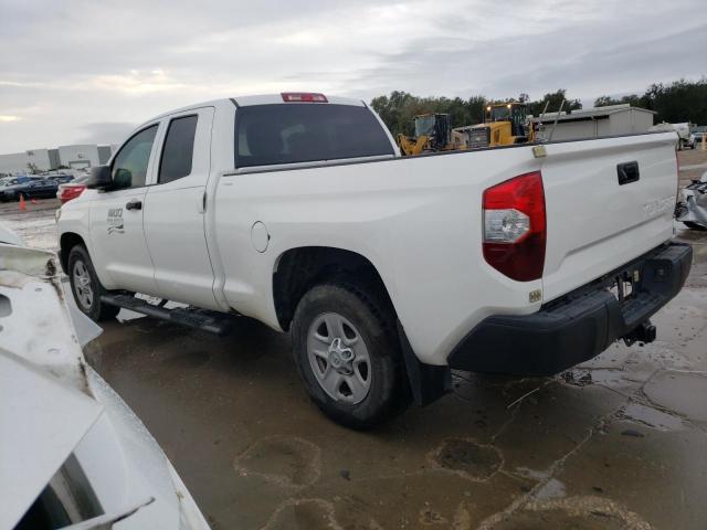 5TFRM5F12KX142157 - 2019 TOYOTA TUNDRA DOUBLE CAB SR/SR5 WHITE photo 2