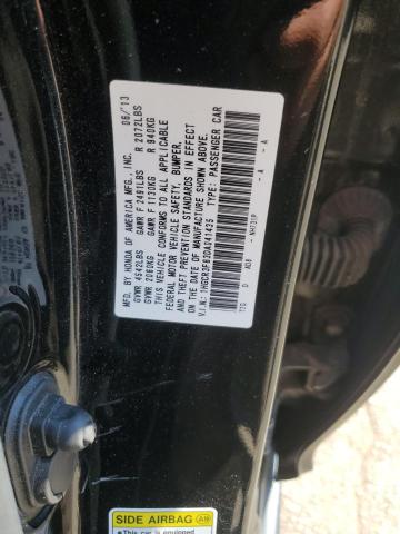 1HGCR3F83DA041435 - 2013 HONDA ACCORD EXL BLACK photo 12