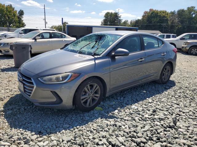 5NPD84LF1JH250773 - 2018 HYUNDAI ELANTRA SEL GRAY photo 1