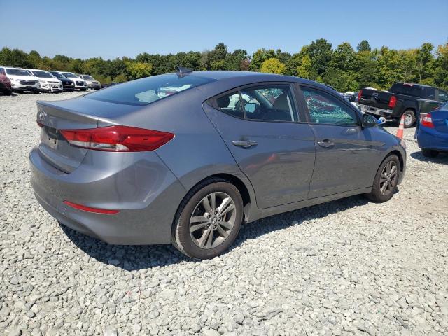 5NPD84LF1JH250773 - 2018 HYUNDAI ELANTRA SEL GRAY photo 3