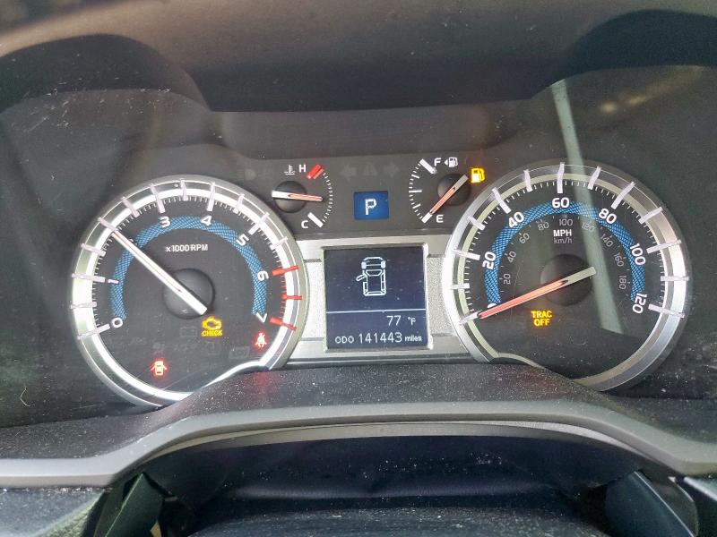 JTEZU5JR3H5152516 - 2017 TOYOTA 4RUNNER SR5 BLACK photo 9