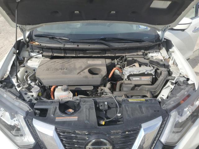 5N1ET2MT6KC730604 - 2019 NISSAN ROGUE SV HYBRID WHITE photo 12