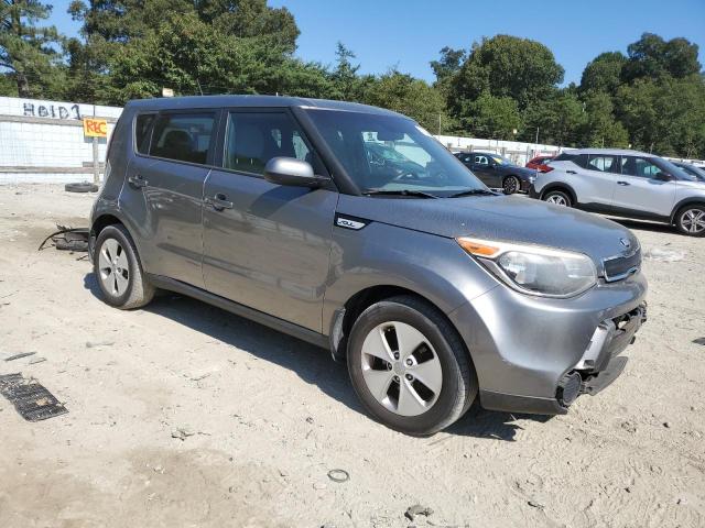 KNDJN2A24F7120823 - 2015 KIA SOUL GRAY photo 4