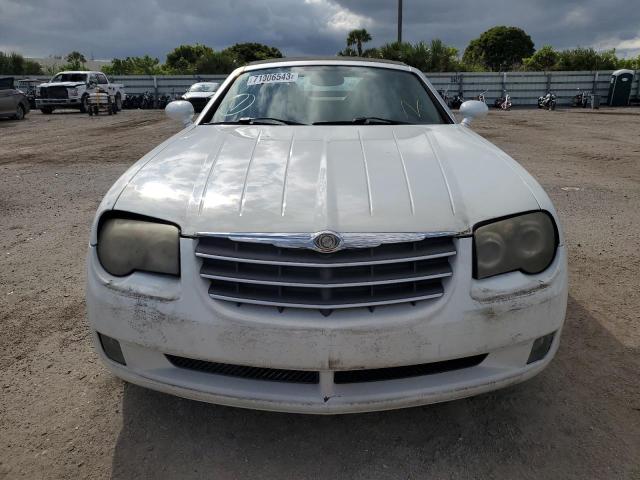 1C3LN65L07X073587 - 2007 CHRYSLER CROSSFIRE LIMITED WHITE photo 5