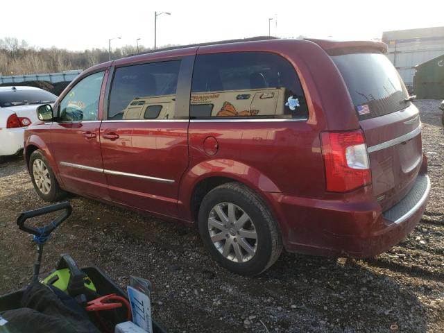 2C4RC1BG4GR287633 - 2016 CHRYSLER TOWN & COU TOURING მუქწითელი ფოტო 2