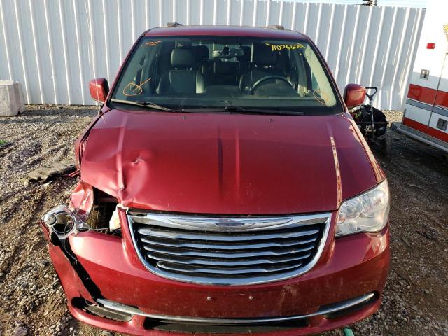 2C4RC1BG4GR287633 - 2016 CHRYSLER TOWN & COU TOURING მუქწითელი ფოტო 5