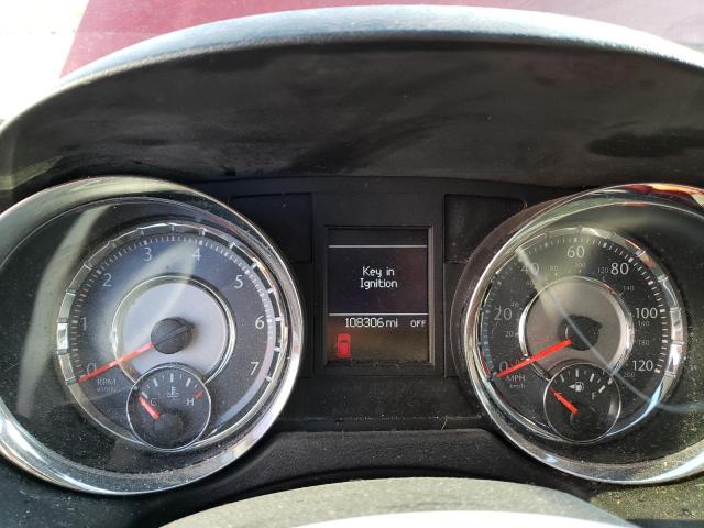 2C4RC1BG4GR287633 - 2016 CHRYSLER TOWN & COU TOURING მუქწითელი ფოტო 9