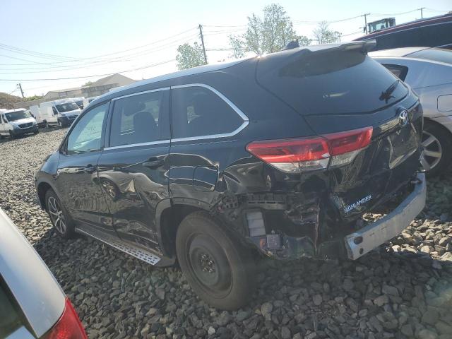 5TDJZRFH6JS888005 - 2018 TOYOTA HIGHLANDER SE შავი ფოტო 2