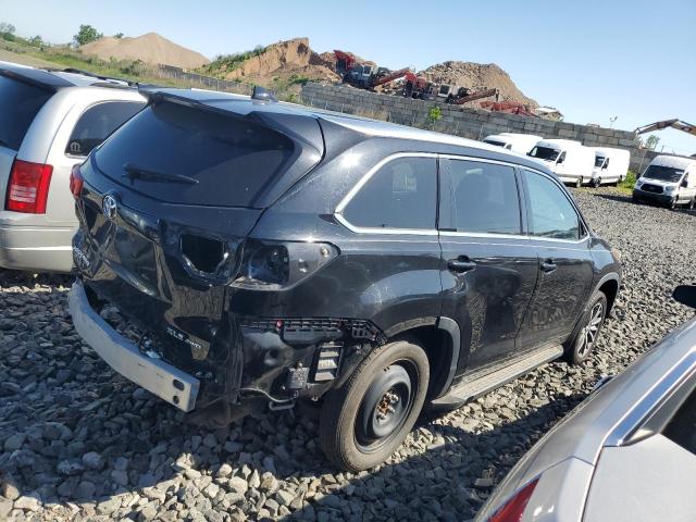 5TDJZRFH6JS888005 - 2018 TOYOTA HIGHLANDER SE შავი ფოტო 3