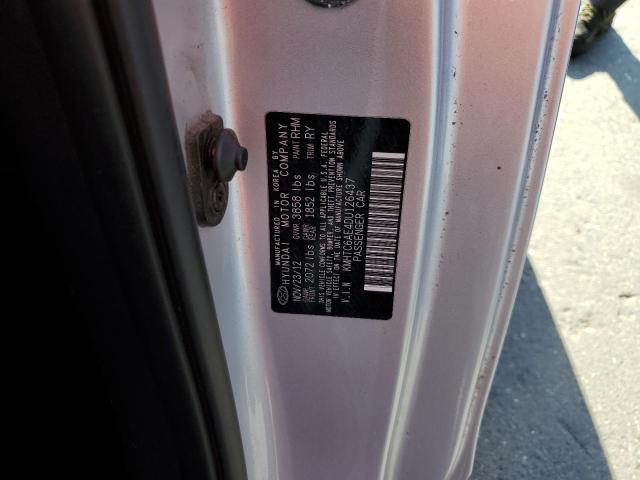 KMHTC6AE4DU126437 - 2013 HYUNDAI VELOSTER TURBO فضي صورة 12