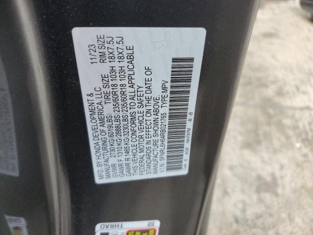 5FNRL6H64RB021765 - 2024 HONDA ODYSSEY EXL Boz foto 13