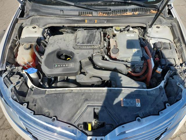 3LN6L2LU9FR600855 - 2015 LINCOLN MKZ HYBRID WHITE photo 11